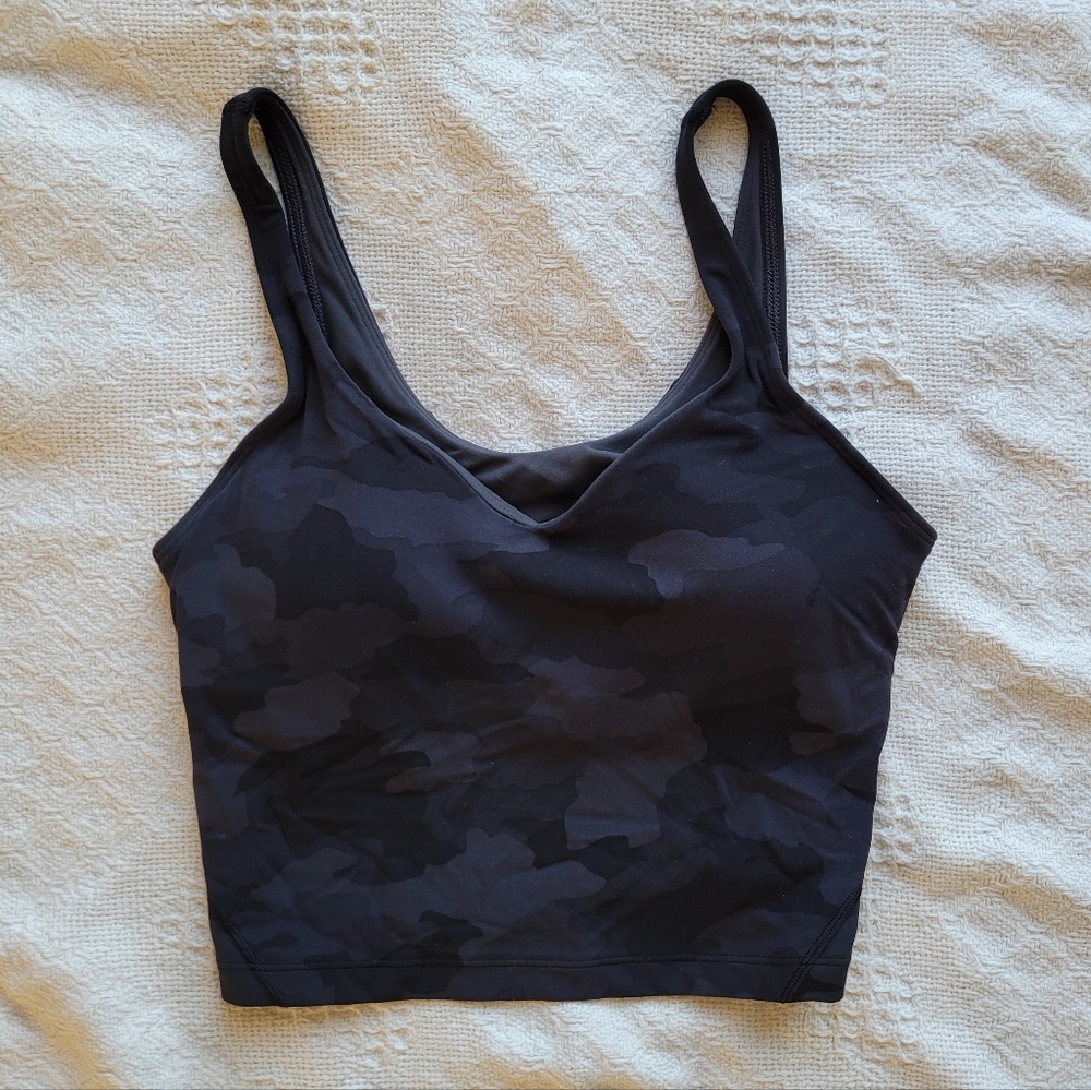 Lululemon Align Tank Top, Athletic Sports Wear and Casual wear-  Camo Deep